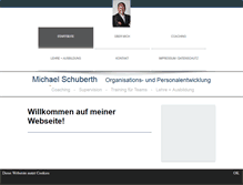 Tablet Screenshot of mschuberth.de